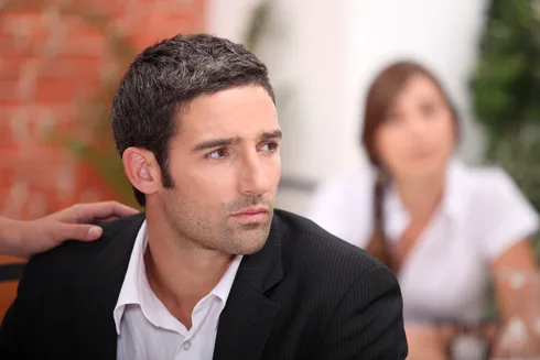 Worried man